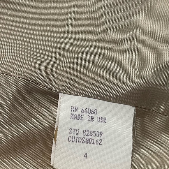 Parallel Basics Vintage Y2K khaki blazer size 4 - Picture 5 of 6